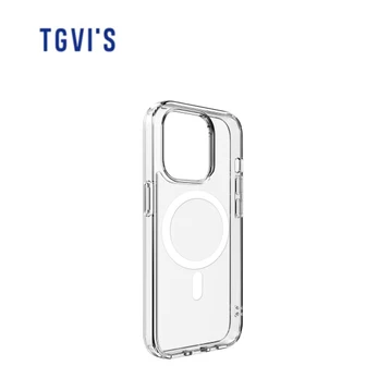 Ốp lưng iPhone 16e/15/13/14 TGVIS Len Magsafe Clear