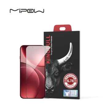 Dán kính cường lực màn hình Oppo Find X9 Mipow full viền đen cao cấp