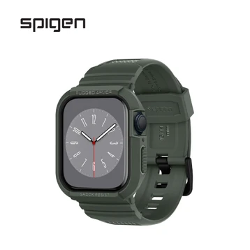 Ốp viền + dây đeo Apple Watch (45/44 mm) Spigen Rugged Armor Pro