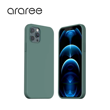 Ốp lưng iPhone 12 Pro Max Araree Typo Skin Pine