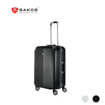 Vali nhựa khung nhôm Sakos Sapphire A26