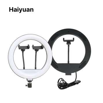 Giá đỡ điện thoại kiêm đèn Livestream Haiyuan 12 inch 2.1M HS330L