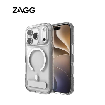 Ốp lưng iPhone 18 Pro Max/17 Pro Max Zagg Crystal Palace With Magsafe Kickstand CB Clear