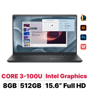 Laptop Dell Pro 15 Essential PV15250 VKVKD - Nhập khẩu chính hãng