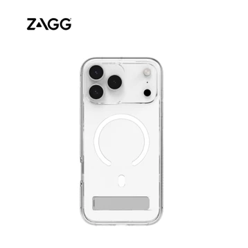 Ốp lưng iPhone 17 Pro Max Zagg Crystal Palace Kickstand With Magsafe Clear
