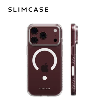 Ốp lưng iPhone 18 Pro Max/17 Pro Max Slimcase Hybrid (Duo) With Magsafe Clear