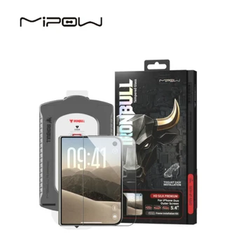 Dán kính cường lực màn hình iPhone Duo Mipow Outer Full Viền Đen