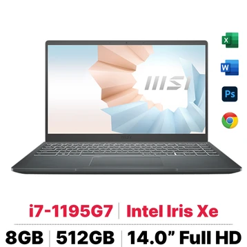 Laptop MSI Modern 14 B11MOU-1065VN - Cũ Đẹp