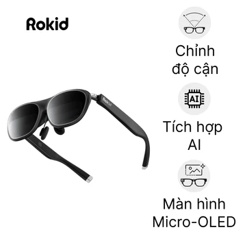 Kính thông minh AI&AR Rokid Max AR 3D Smart Glasses Micro OLED 215