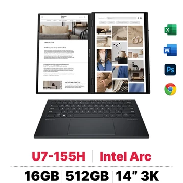 Laptop ASUS Zenbook DUO UX8406MA-PZ307W 