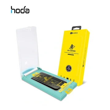 Dán kính cường lực màn hình Apple iPhone 17 Pro Max Hoda 3D Curved Full cao cấp đen