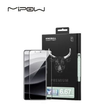 Dán chống va đập Xiaomi Redmi Note 14 Pro Plus 5g Mipow Premium Full Cao Cấp Đen