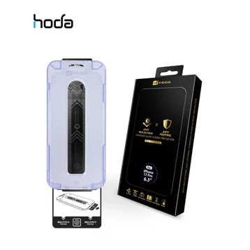 Dán kính cường lực màn hình Apple iPhone 17 Pro Hoda chống nhìn trộm full cao cấp đen