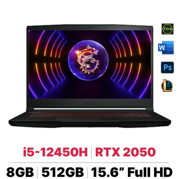 Laptop MSI Gaming GF63 12UCX-841VN - Cũ Trầy Xước