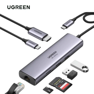 Cổng chuyển đổi Ugreen 7 in 1 CM512 60515