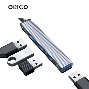 Hub USB C Orico AH-13-GY-BP 4 in 1