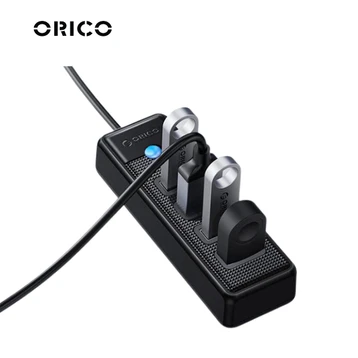 Hub USB 3.0 Orico PW4U-U3-015-BK-EP 4 in 1