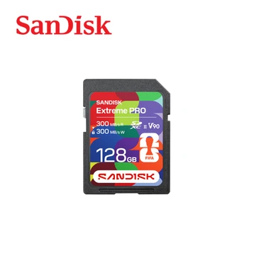 Thẻ nhớ SDXC Sandisk Extreme Pro UHS-II V90 128GB (Fifa Edition)