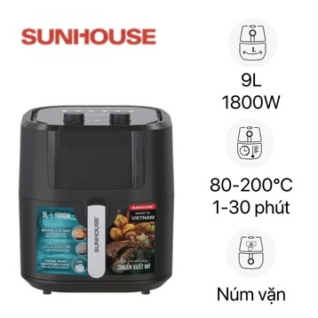 Nồi chiên không dầu Sunhouse SHD4037 9L