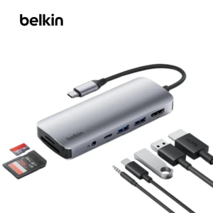 Hub chuyển đổi Belkin USB-C 7 trong 1 PD 3.0