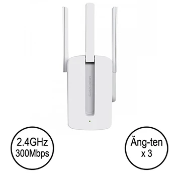 Thiết bị mở rộng sóng Wifi chuẩn N tốc độ 300MBPS Mercusys MW300RE - Cũ