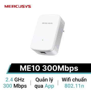 Thiết bị mở rộng sóng Wifi Mercusys ME10 300Mbps