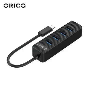 Hub chuyển đổi Type C Orico TWC3-4A-BK-EP