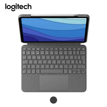 Bao da kèm bàn phím Logitech Combo Touch cho iPad Pro 12.9 2021