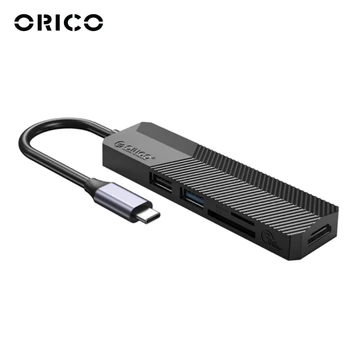 Hub chuyển đổi Type C Orico MDK-5P-BK-BP 5 IN 1