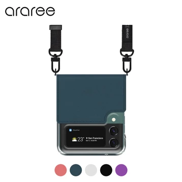 Bao da Samsung Galaxy Z Flip3 Araree Canvas Diary