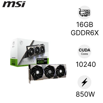 Card màn hình MSI GeForce RTX 4080 SUPER 16G SUPRIM X
