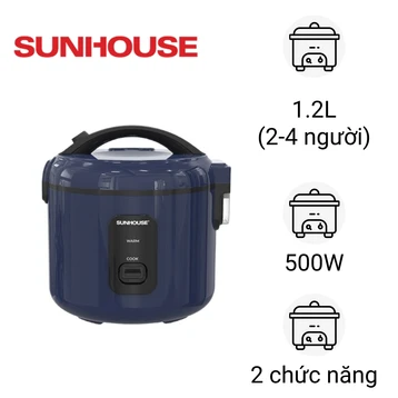 Nồi cơm điện nắp gài 1.2L Sunhouse SHD8213