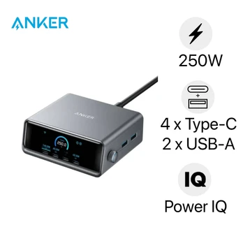 Trạm sạc Anker Prime 6 cổng 4C2A 250W A2345