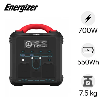 Trạm Sạc Dự Phòng Di Động Energizer 550Wh/700W LMFP - PPS550W1F