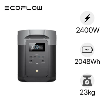 Trạm sạc dự phòng di động New Ecoflow Delta 2 Max 2400W 2048WH (SN)