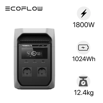 Trạm Sạc Dự Phòng Di Động Ecoflow 1800W 1024Wh Delta 3 Classic