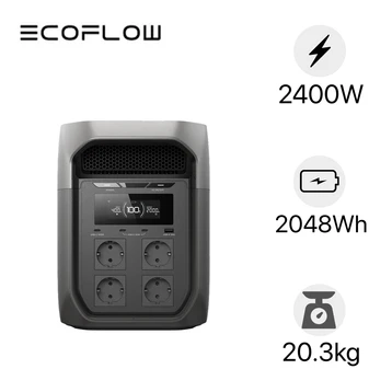 Trạm Sạc Dự Phòng Di Động Ecoflow 2400W 2048Wh Delta 3 Max