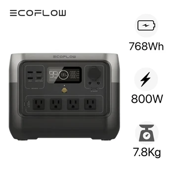 Trạm sạc dự phòng di động Ecoflow 800W 768WH River 2 Pro ZMR620