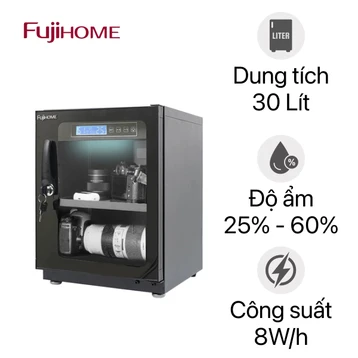 Tủ chống ẩm Fujihome thế hệ mới DC-30E 30L