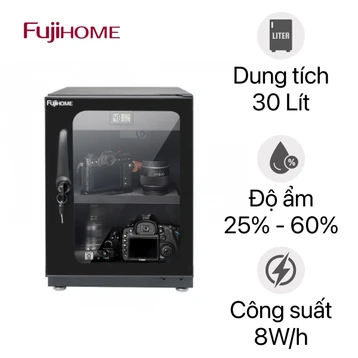 Tủ chống ẩm Fujihome thế hệ mới DC-30M 30L