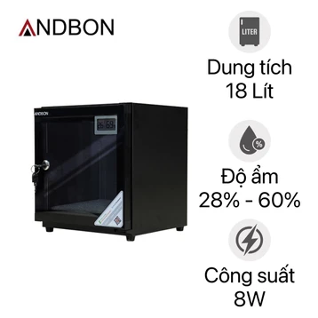 Tủ chống ẩm máy ảnh Andbon AB-18C