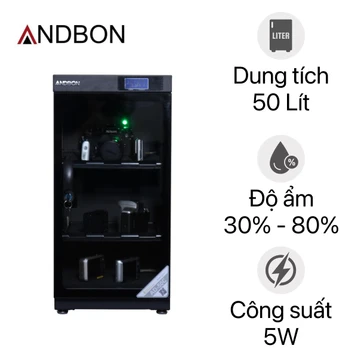 Tủ chống ẩm máy ảnh Andbon AD-50C