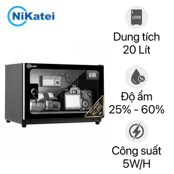 Tủ chống ẩm máy ảnh Nikatei NC-20C