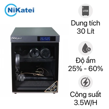 Tủ chống ẩm máy ảnh Nikatei NC-30C