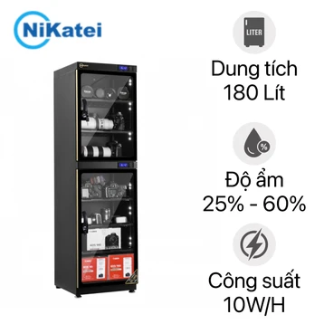 Tủ chống ẩm cao cấp Nikatei NC-180S