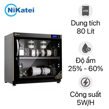 Tủ chống ẩm cao cấp Nikatei NC-80HS