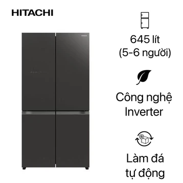 Tủ lạnh Hitachi Multidoor 645L 2025 (R-WB700VGV4 GBK)
