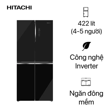 Tủ lạnh Hitachi Multidoor 422L inverter 2026 (HR4N7462DSGBVN)