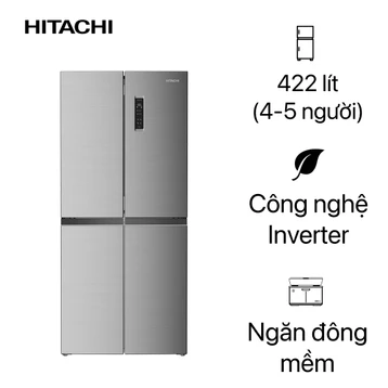 Tủ lạnh Hitachi Multidoor 422L inverter 2026 (HR4N7462DSXVN)