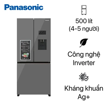 Tủ lạnh Panasonic Multidoor 500L 2022 (NR-CW530XMMV)